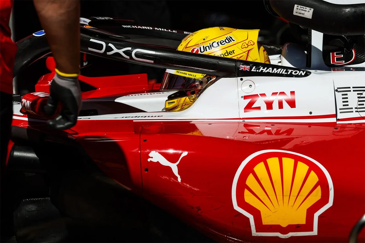 フェラーリF1 ハミルトンのスペインGPリタイア原因を調査「主ブレーキ系ではない」