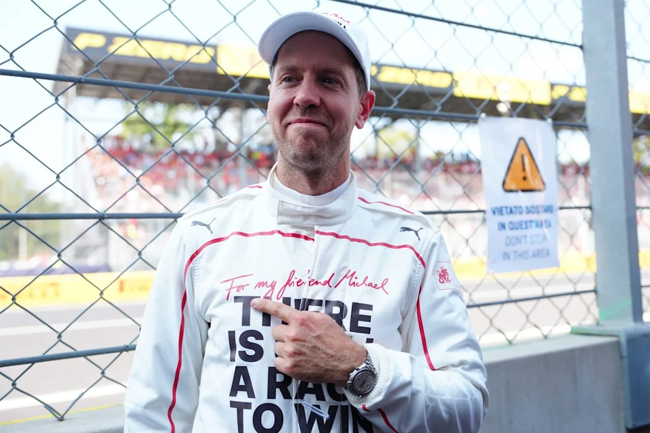 セバスチャン・ベッテル F1のV8回帰論に警鐘「持続可能燃料も万能薬ではない」