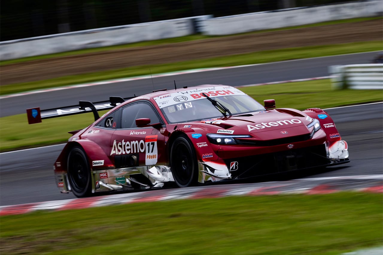 SUPER GT第6戦SUGO Astemo HRC PRELUDE-GTが4年ぶり優勝 ホンダ3連勝