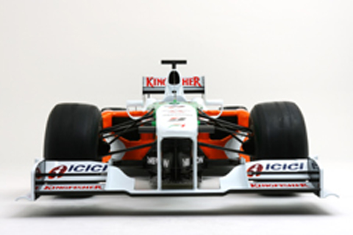 フォース・インディア VJM02の空力処理