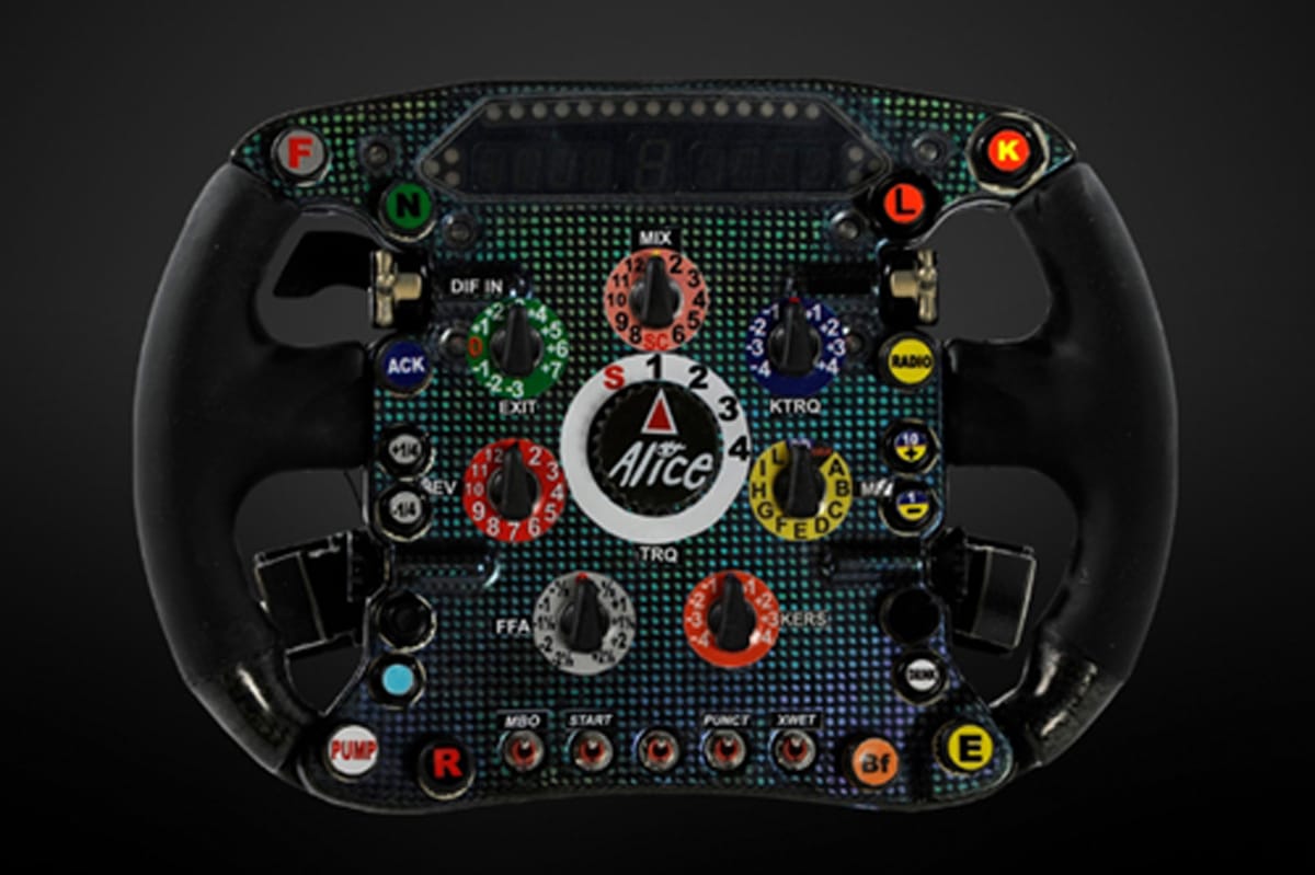 フェラーリ F60 ステアリング